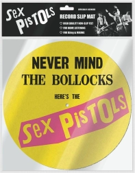 Plademåtte med Sex Pistols-motiv