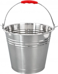 Rustfrit stål spand 5 l