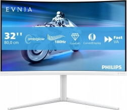 Buet gamingmonitor 31,5" Philips Evnia 180 Hz med Ambiglow