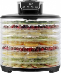 Tørrer til svampe, frugt, urter 9 bakker/245W SO3010