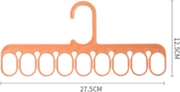 Hængende organizer til undertøj og strømper, multifunktionel – orange