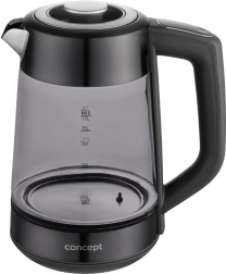 Glas elkedel med temperaturregulering RK4195