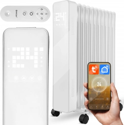 Oliefyldt radiator MalTec Premium ProOil 2500W med Wi‑Fi