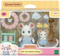 Sylvanian Families boblebad – sæt med Marshmallow-mus