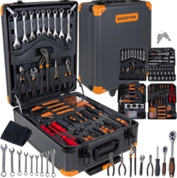 BIGSTREN værktøjssæt 1000 stk i aluminiumskuffert med hjul