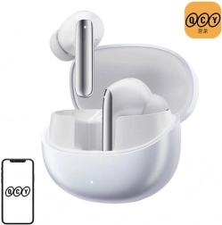 Trådløse høretelefoner TWS QCY MeloBuds Pro HT08 med ANC, hvid