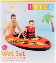 Oppustelig båd Explorer Pro 50 til børn 137 × 85 × 23 cm