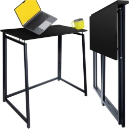 Sammenklappeligt skrivebord Ruhhy til arbejde og studier – sort