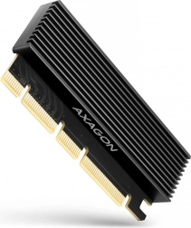 Axagon PCEM2-XS intern PCIe x16 adapter til M.2 NVMe med køler
