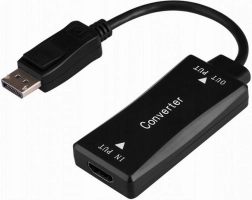 Aktiv HDMI til DisplayPort konverter 4K 30 Hz, 0,15 m