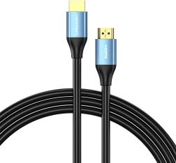 HDMI 2.0-kabel Vention ALHSL, 10 m, 4K 30 Hz, 28 AWG (Blå)