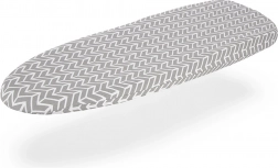 Bomuldsbetræk til bordstrygebræt, grå 77 × 31 cm