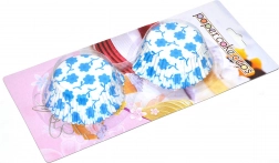 Farvede bageforme 10,5 cm