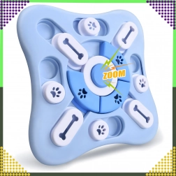 Interaktivt snuseunderlag og langsom foderskål til hunde – læringslegetøj