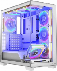 Computerkassen Stellar 8F ARGB Hvid