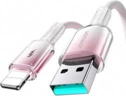 Joyroom USB‑A til Lightning-kabel 3 A, 1,2 m, hvid