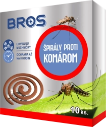 Bros spiraler mod myg 10 stk