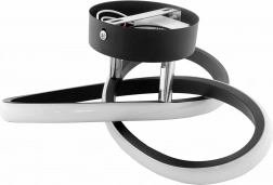 Zd77b loft vedl moderne 12,5w sort