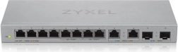 Uadministreret multigigabit-switch med 12× porte med 2× 2,5G og 2× SFP+ ZYXEL XGS1010-12