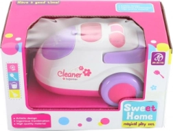 Børnestøvsuger på batterier med lys og lyde