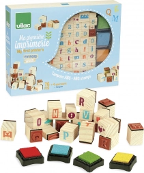 vilac træstempler alfabetet