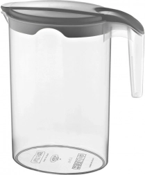 Plastkande med låg 1,75 l