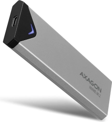 Aluminium etui AXAGON til ekstern disk USB‑C 3.2 Gen 2 - M.2 NVMe SSD grå