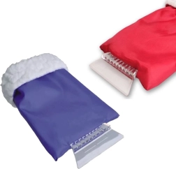 Bilske med varm handske