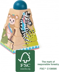 Trætårn til stabling Jungle small foot