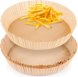 Runde papirindlæg til airfryer 20 cm, 50 stk.