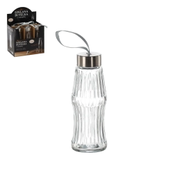 Flaske med skruelåg 250 ml - 6 stk.