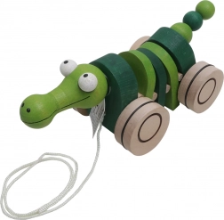 Trækkende Legetøj Krokodille