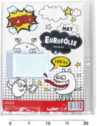 Gennemsigtig ophængslomme U-format A4 mat