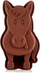 Silikoneform til bagning hest 19 × 10 × 4 cm orion