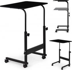 Rullevogn til bærbar computer sort