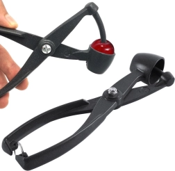 Alu udstener til kirsebær og oliven 18 cm