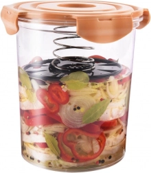 Marineringsbeholder med fjeder 4 l, 19 × 21 cm