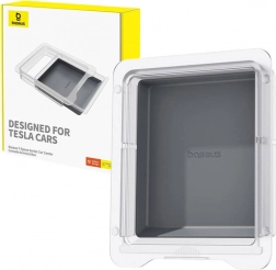 Konsol til bil til Tesla - Baseus T-Space Series (grå)