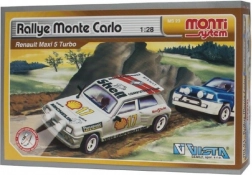 Byggesæt Monti System MS 23 Rallye Monte Carlo i æske 22x15x7 cm