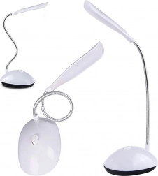 Skole skrivebordslampe LED hvid