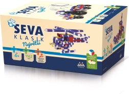 Byggesæt SEVA Classic Største – plastisk konstruktionssæt 1162 dele