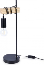 Bordlampe sort 51 cm