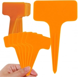 Plastik planteskilte, sæt med 50 stk.