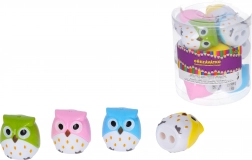 Blyantspidser til to blyanter med beholder – ugle