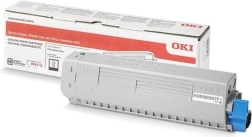 Sort toner til OKI C824/C834/C844, kapacitet 5.000 sider