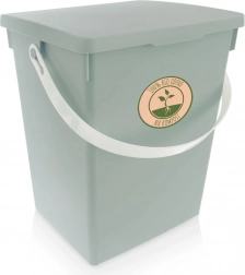 Universel lukket spand og beholder til kapsler, foder og pulver 5,5 l – grøn