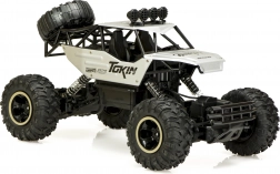 RC rock crawler 4WD 1:12 metal – Sølv