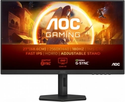 Gamingmonitor AOC 27″ 180 Hz med Fast IPS-panel og højdejusterbart stativ (HDMI/DP)