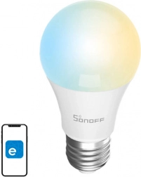 Smart LED Wi‑Fi pære Sonoff E27, 9 W, 806 lm, CCT 2700–6500 K