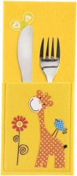 Orion etui til børnebestik giraf 21 × 9 cm